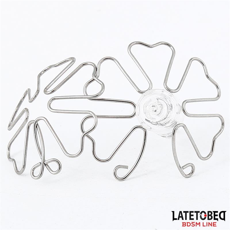 LATETOBED BDSM LINE - Flower-Shaped Nipple Accessory — zdjęcie 2