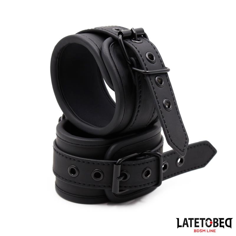 LATETOBED BDSM LINE - Ankle Restraints Neoprene Adjustable — zdjęcie 2