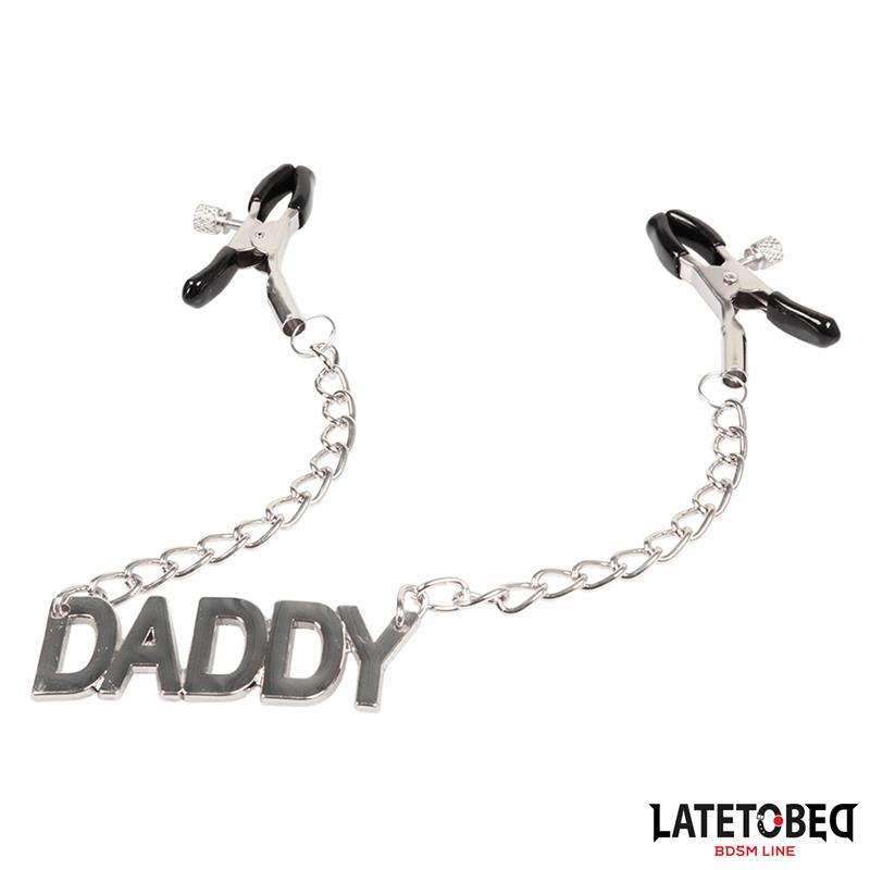 LATETOBED BDSM LINE - Nipple Clamps with Daddy — zdjęcie 2