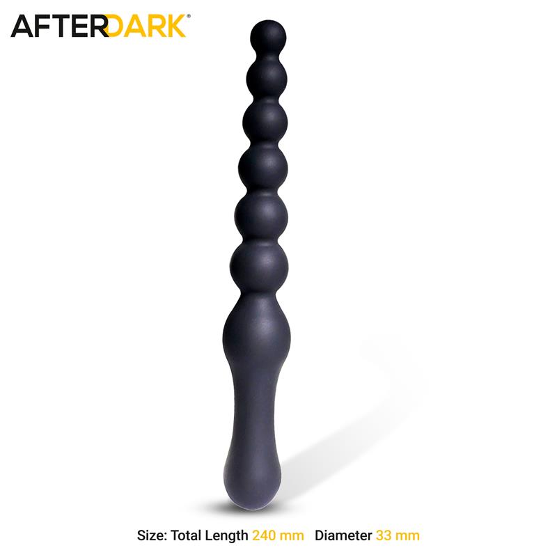 AFTERDARK - Tinky Double Anal Massager Silicone — zdjęcie 2