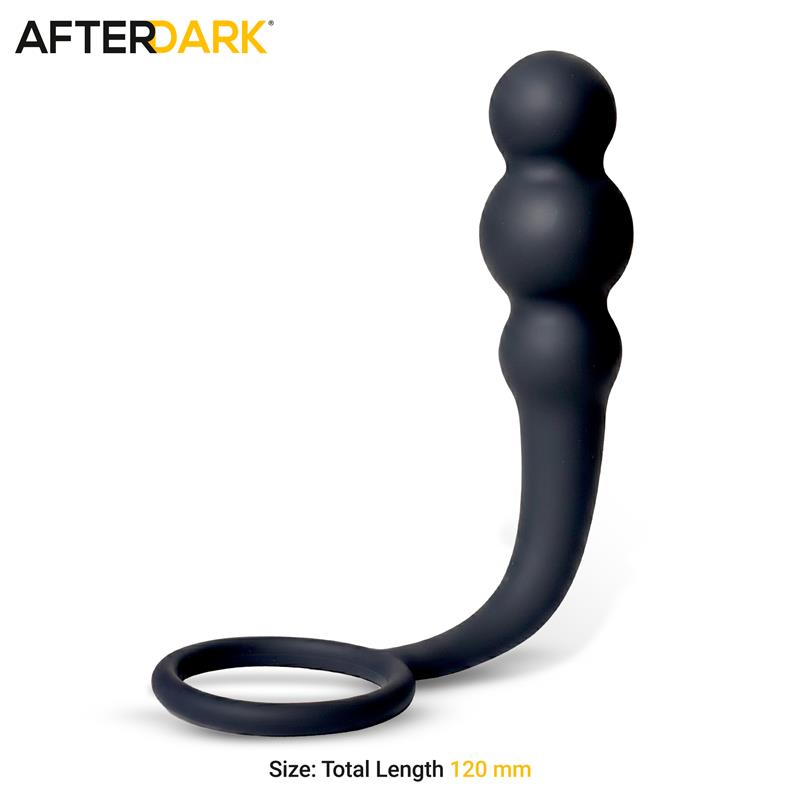 AFTERDARK - Gert Anal Plug with Silicone Ring — zdjęcie 2