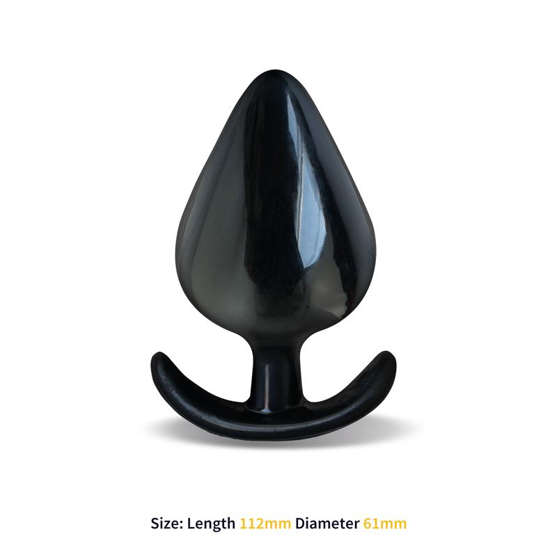 AFTERDARK - Alphona L Butt Plug Size L 11.2 cm x 6.1 cm — zdjęcie 2