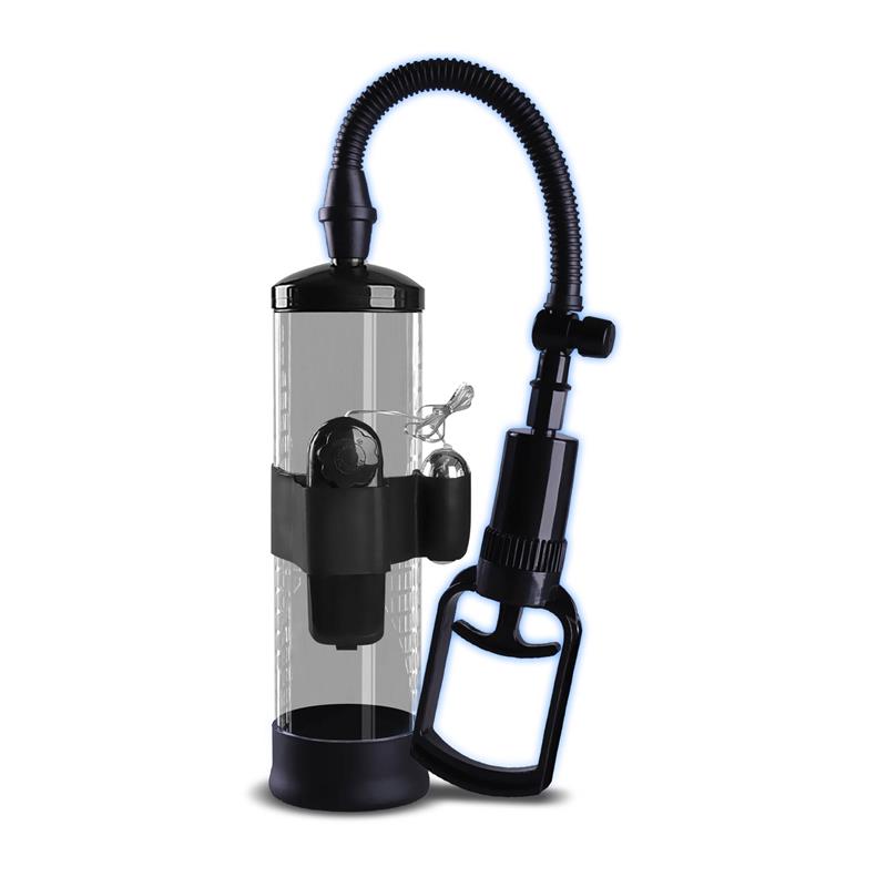 BOOST PUMPS - Manual Penis Pump with Vibration Attachment PSX06 — zdjęcie 2