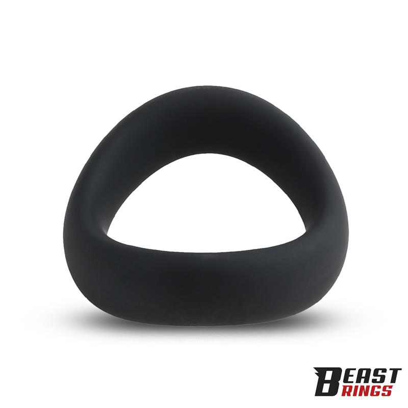 BEAST RINGS - Penis Ring Solid Silicone 47.5 mm Size M — zdjęcie 2