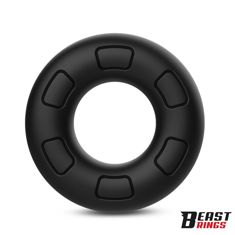 BEAST RINGS - Penis Ring Liquid Silicone 30 mm — zdjęcie 2