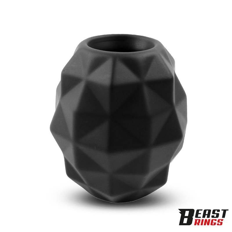 BEAST RINGS - Penis Ring and Stroker Liquid Silicone 25 mm — zdjęcie 2