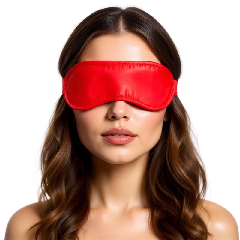 INTOYOU BDSM LINE - Satin Blindfold Red — zdjęcie 2