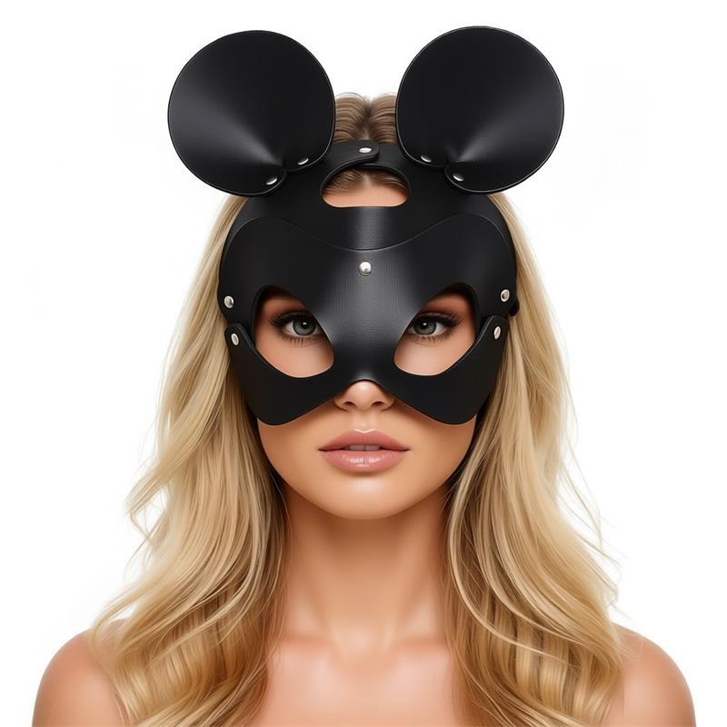 INTOYOU BDSM LINE - Moussy Mouse Mask Adjustable — zdjęcie 2