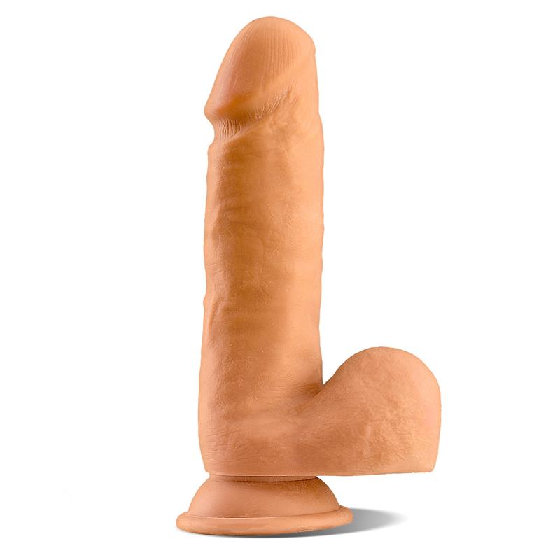 MAX & CO - Dimi Realistic Dildo with Testicles  7.9 Flesh — zdjęcie 2