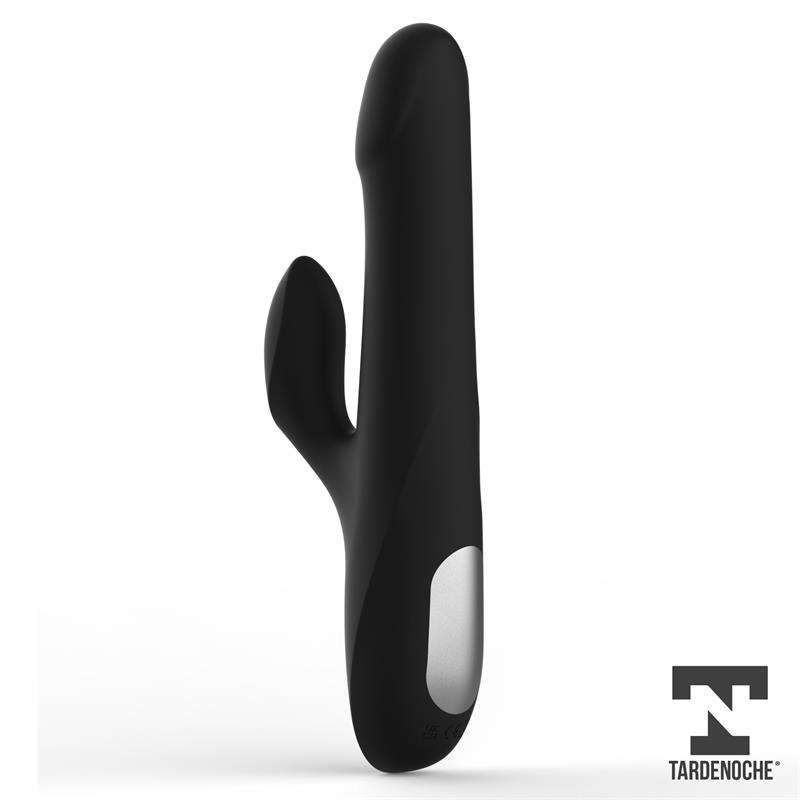 TARDENOCHE - Squidy Vibe with Thrusting Movement and Rotating Beads USB Silicone — zdjęcie 2