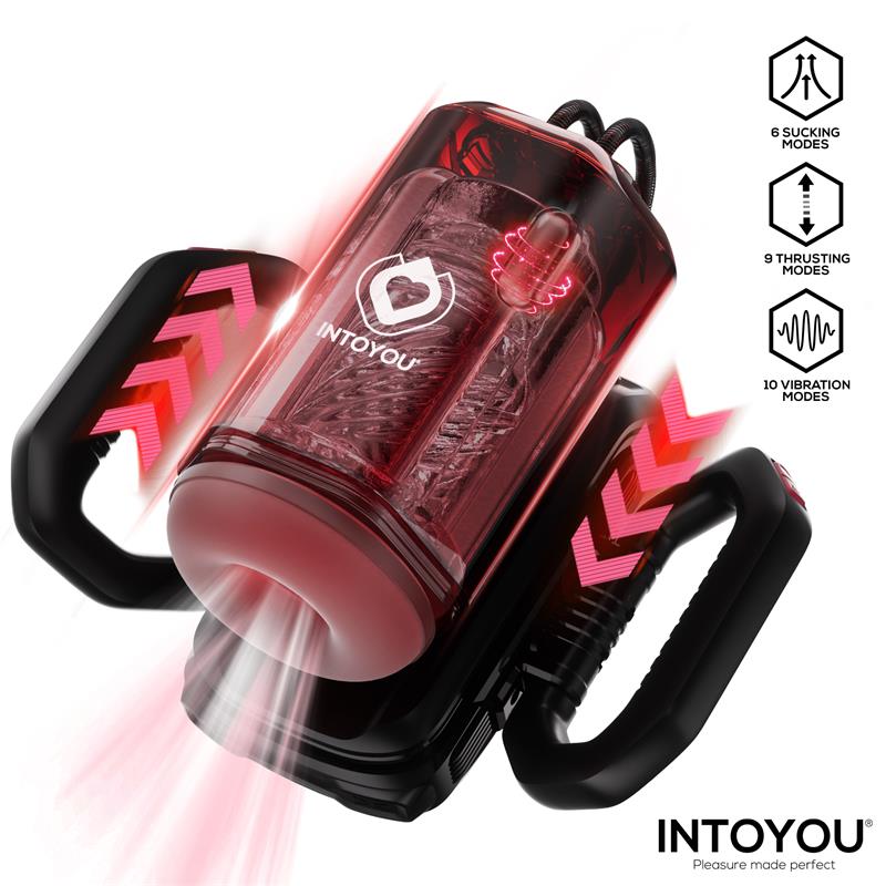 None - Vexor 3 in 1 Sucking & Thrusting Male Vibrator Cl8 — zdjęcie 4