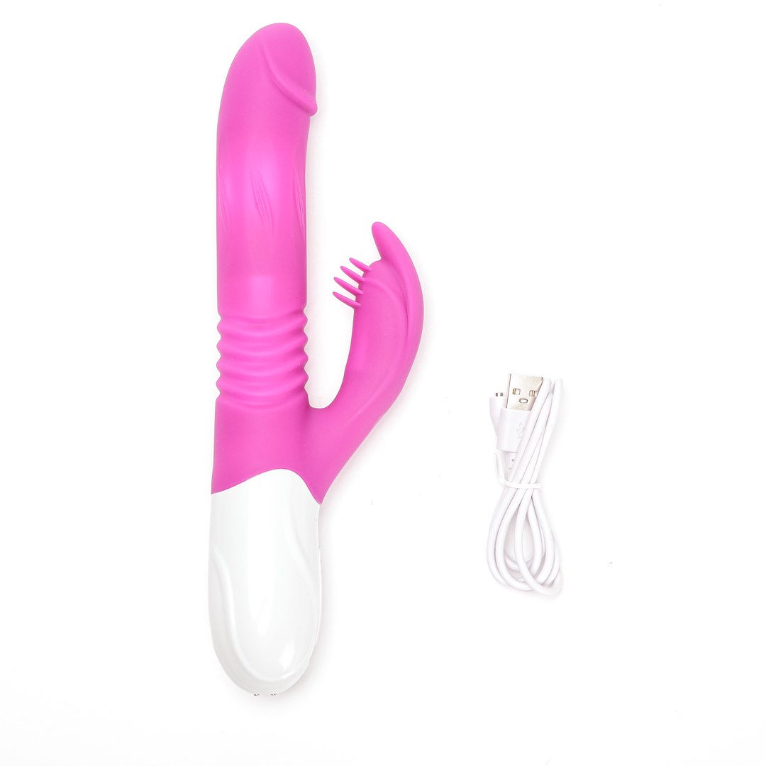 Velvet Touch - Wibrator Silikonowy Typ Króliczek £adowany Usb Fioletowy — zdjęcie 3