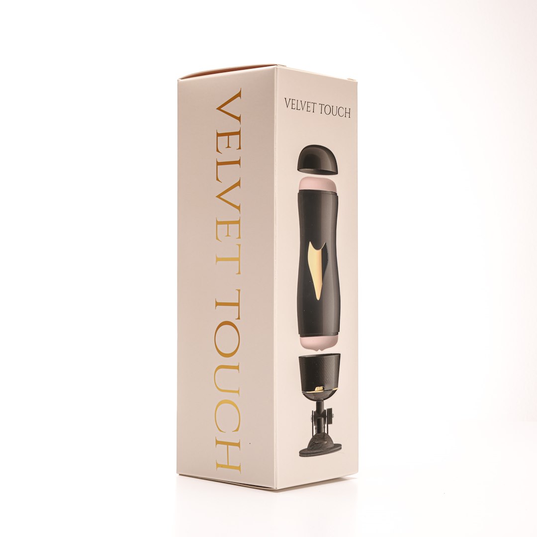 Velvet Touch - Masturbator Z Wibracj¹ Wagina Cyberskóra £adowany Usb Czarny — zdjęcie 3