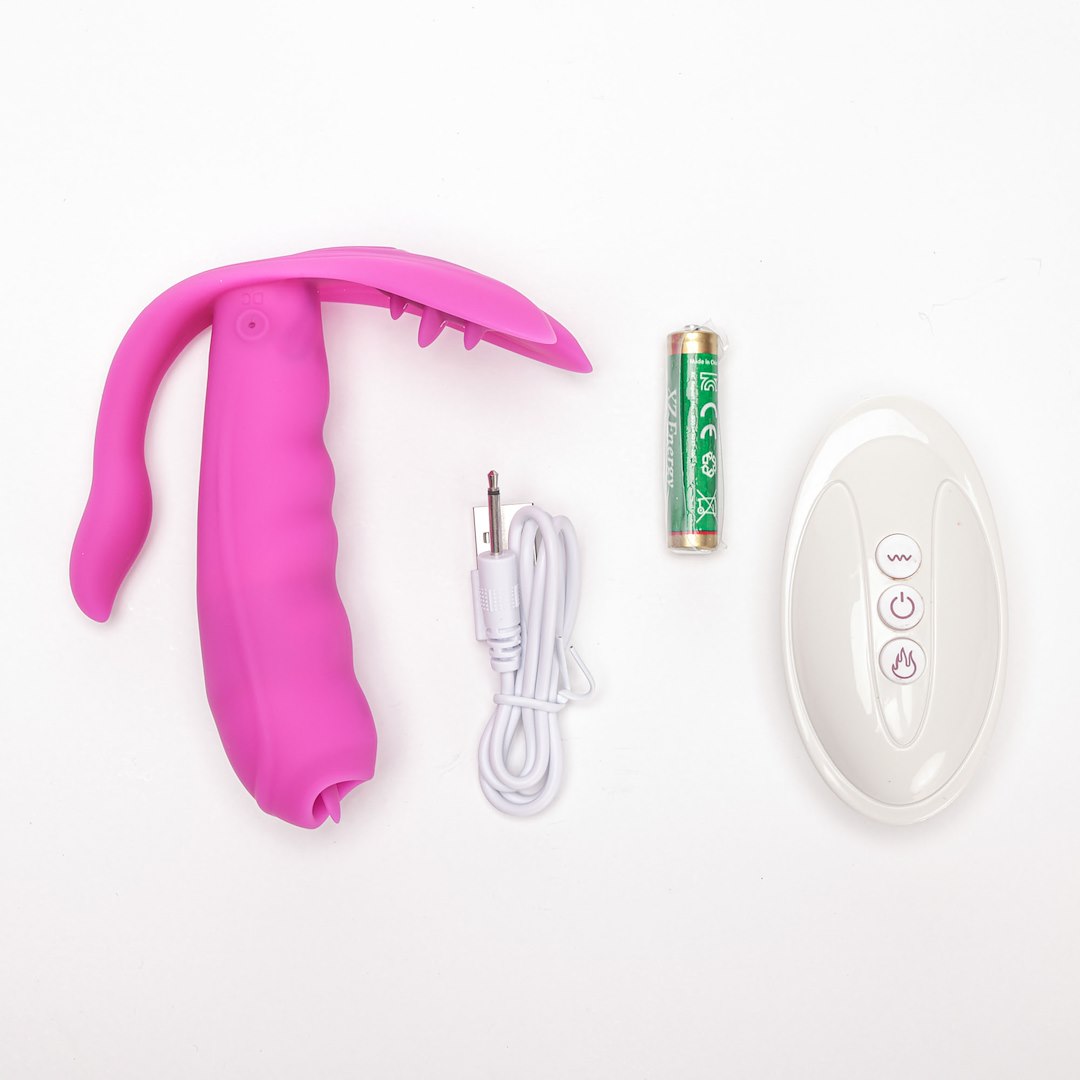 Velvet Touch - Stymulator £echtaczki Sterowany Bezprzewodowo £adowany Usb Fioletowy — zdjęcie 3