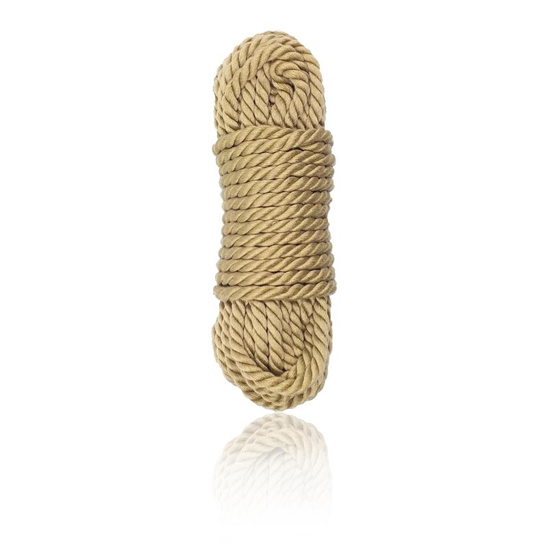 LATETOBED BDSM LINE - Synthetic Hemp Bondage Rope Nature 10 Meter