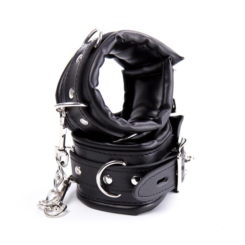 LATETOBED BDSM LINE - Ankle Cuffs Black — zdjęcie 3