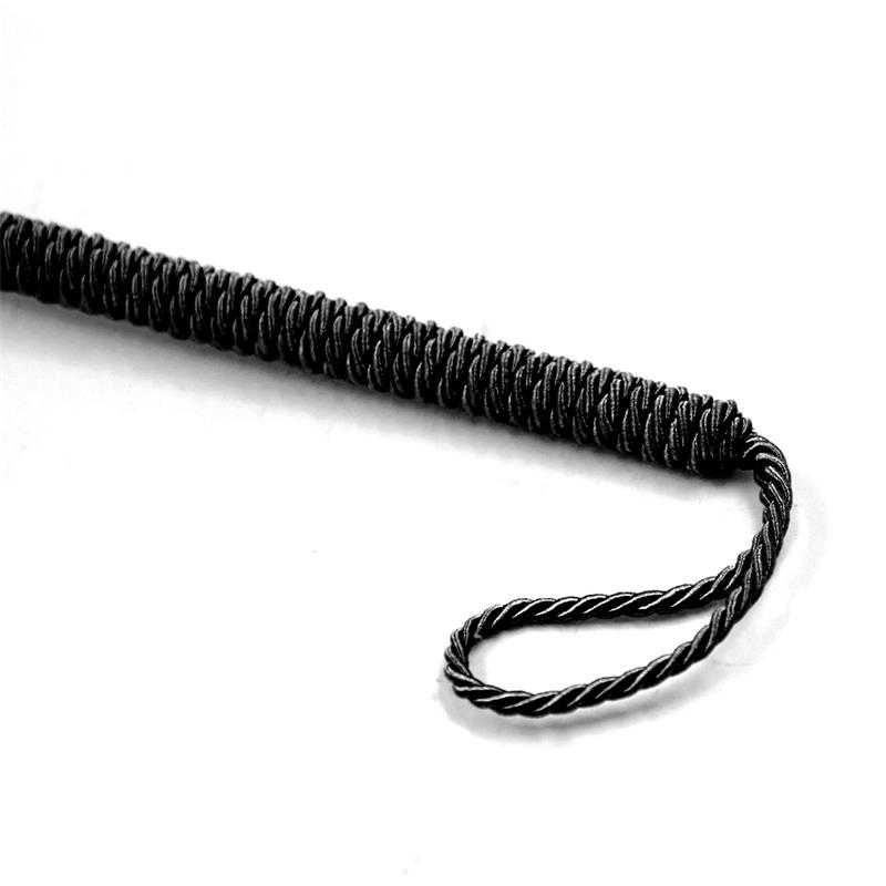 LATETOBED BDSM LINE - Feather Tickler with Bow 25 cm Purple — zdjęcie 3