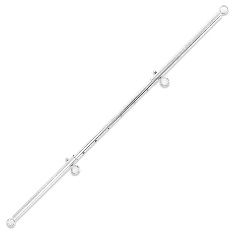 LATETOBED BDSM LINE - Expandable Spreader Silver Bar