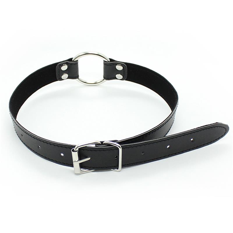 LATETOBED BDSM LINE - Metal O-Ring Gag Ring: 5 cm — zdjęcie 3
