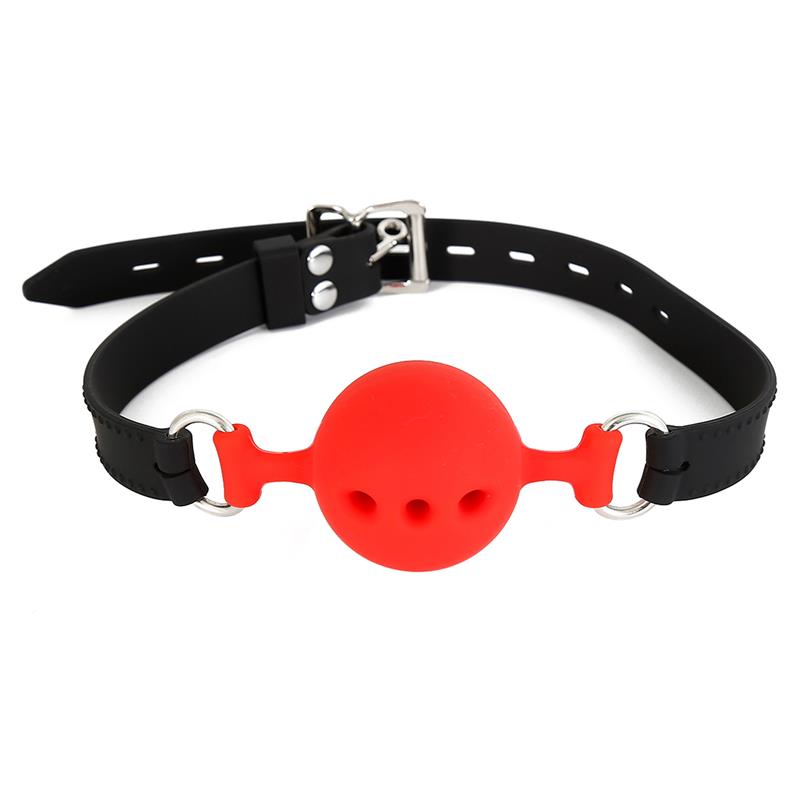 LATETOBED BDSM LINE - Silicone Breathable Gall Ball M - 4.5 cm — zdjęcie 3
