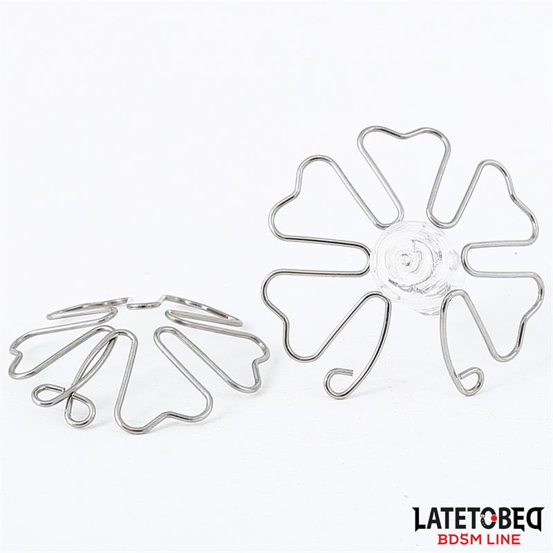 LATETOBED BDSM LINE - Flower-Shaped Nipple Accessory — zdjęcie 3