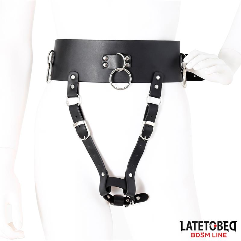 LATETOBED BDSM LINE - Adjustable Female Chastity Belt — zdjęcie 3