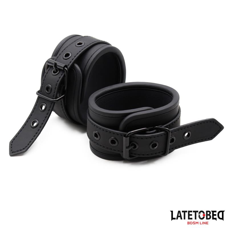 LATETOBED BDSM LINE - Ankle Restraints Neoprene Adjustable — zdjęcie 3
