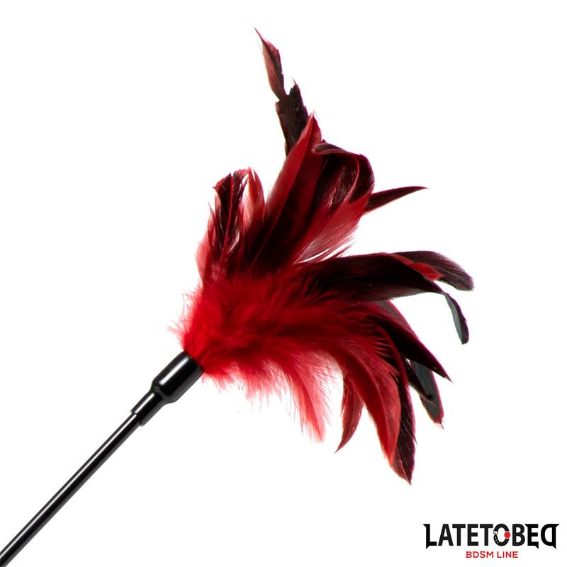 LATETOBED BDSM LINE - 2-in-1 Paddle with feather — zdjęcie 3