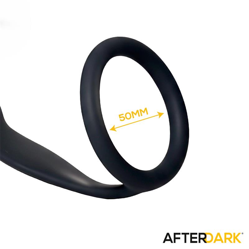 AFTERDARK - Timko Anal Plug with Silicone Ring — zdjęcie 3