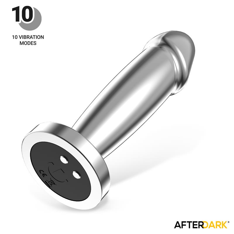 AFTERDARK - Sarmy Anal Plug with Vibration Magnetic USB Size M — zdjęcie 4
