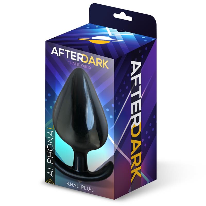AFTERDARK - Alphona L Butt Plug Size L 11.2 cm x 6.1 cm — zdjęcie 3