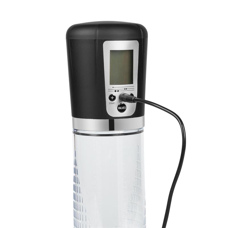 BOOST PUMPS - Automatic Penis Pump with LCD Screen PSX08 USB — zdjęcie 3