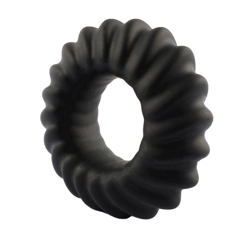 BEAST RINGS - Penis Ring Sawtooth Liquid Silicone 25 mm — zdjęcie 3