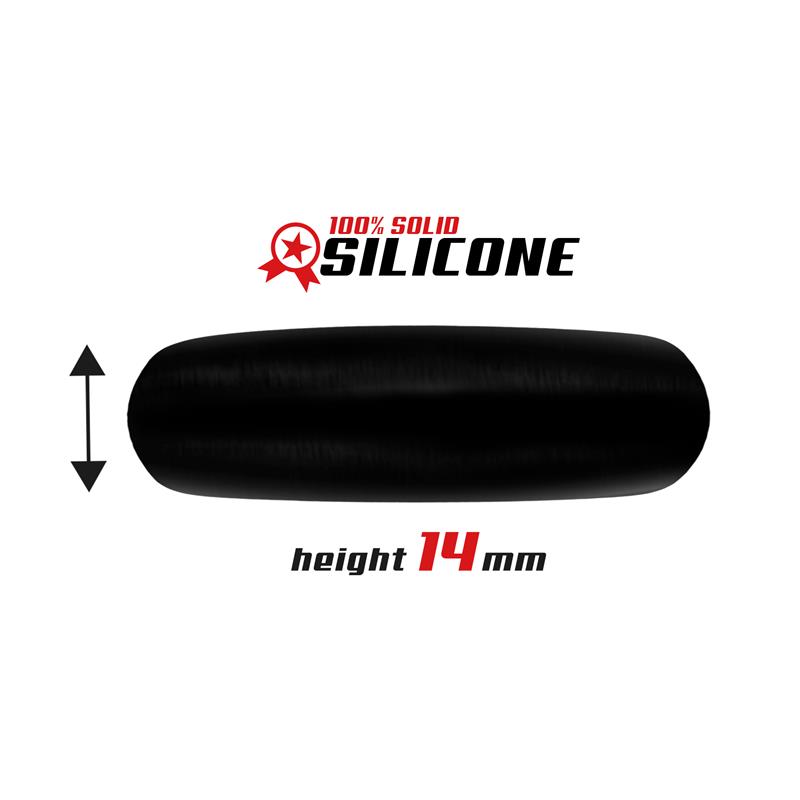 BEAST RINGS - Cock Ring Solid Silicone 4.2 cm Black — zdjęcie 3
