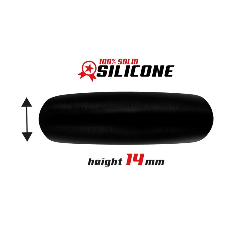 BEAST RINGS - Cock Ring Solid Silicone 5.5 cm Black — zdjęcie 3