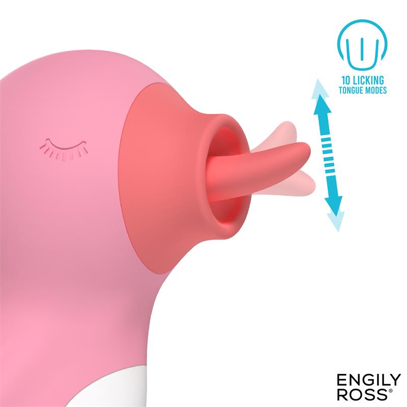 ENGILY ROSS - Quacky Massager with Licking Tongue — zdjęcie 3