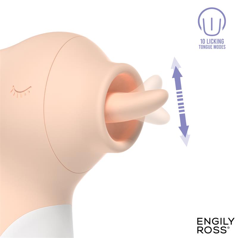 ENGILY ROSS - Carotty Massager with Vibration and Licking Tongue — zdjęcie 3