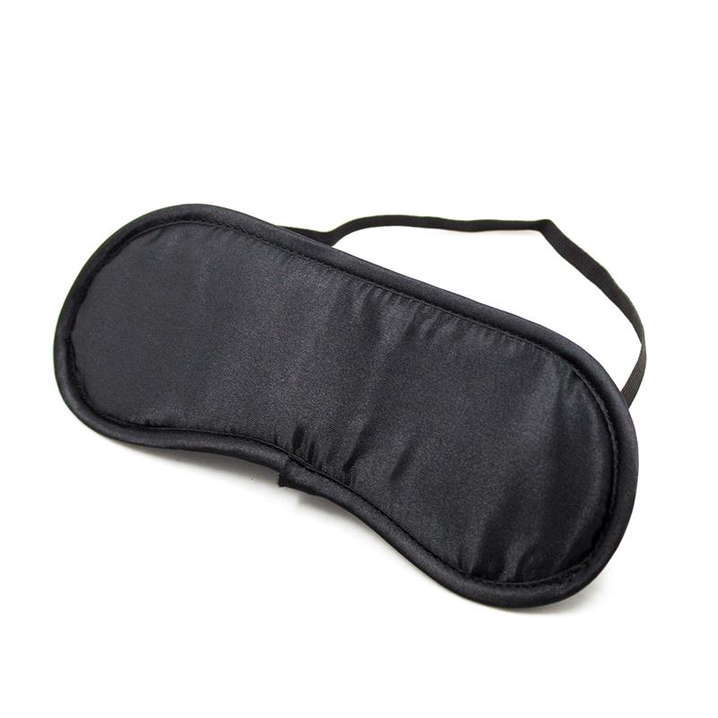 INTOYOU BDSM LINE - Satin Blindfold Black — zdjęcie 3
