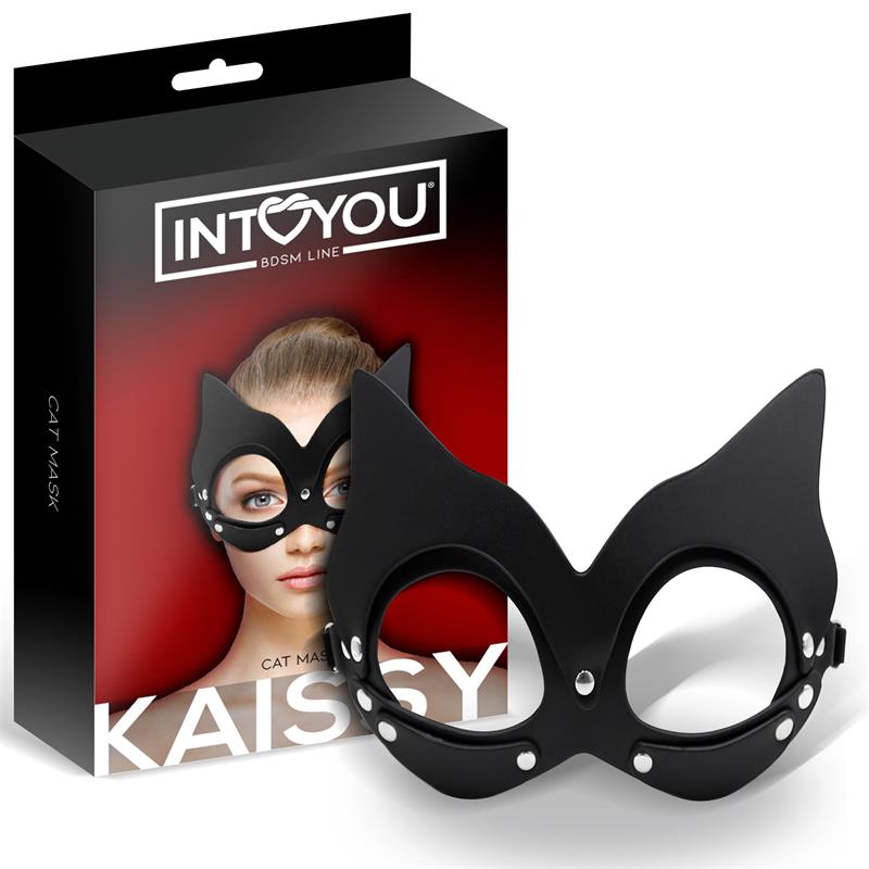 INTOYOU BDSM LINE - Kaissy Cat Mask Adjustable — zdjęcie 3