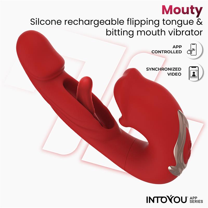 INTOYOU APP SERIES - Mouty Vibe with Biting and Flipping with App — zdjęcie 3