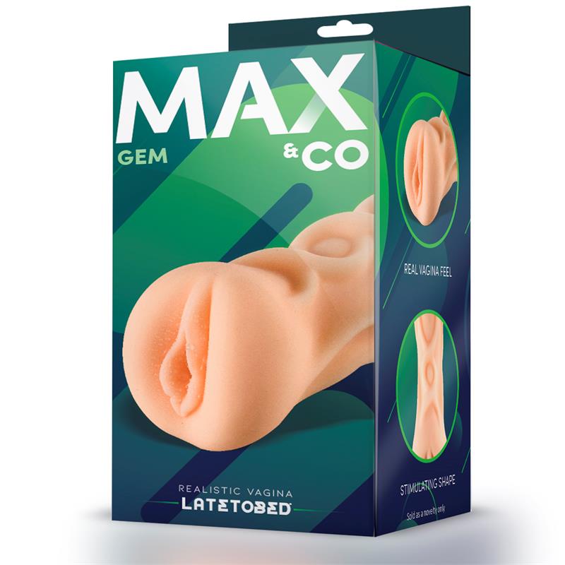MAX & CO - Gem Male Masturbator Vagina — zdjęcie 3