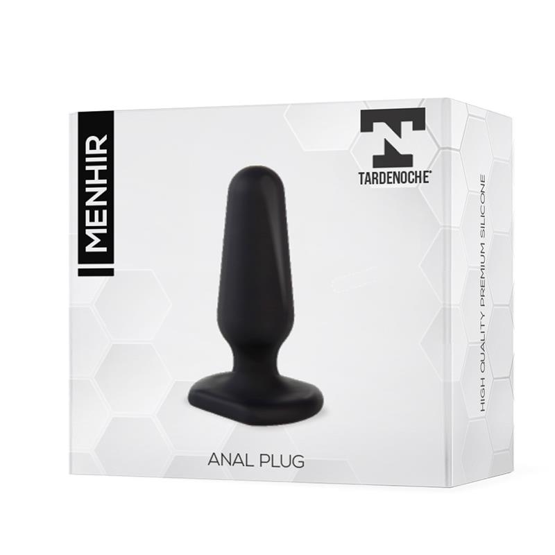 TARDENOCHE - Menhir Anal Plug Silicone Black — zdjęcie 3