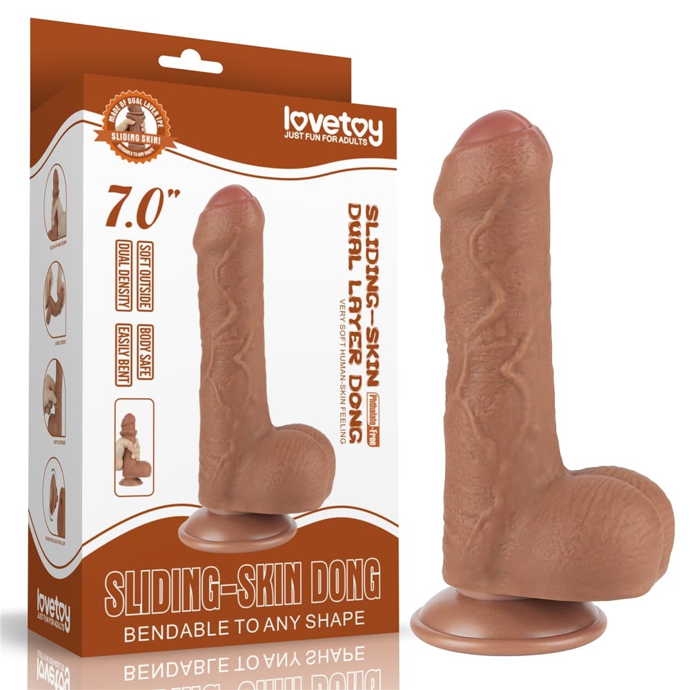 Dildo z przyssawk¹ 18,3 cm Lovetoy — zdjęcie 2