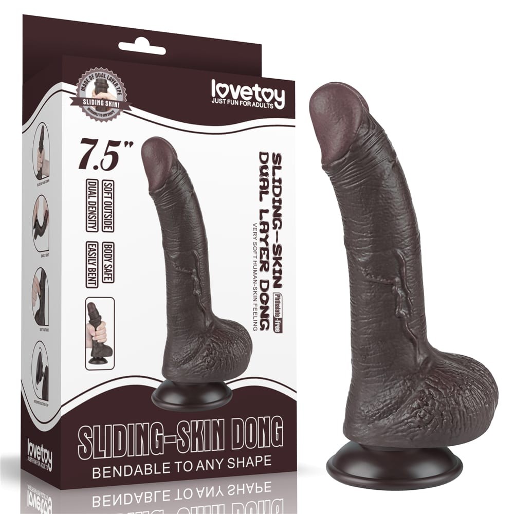 Dildo z przyssawk¹ 19,5 cm Lovetoy — zdjęcie 2