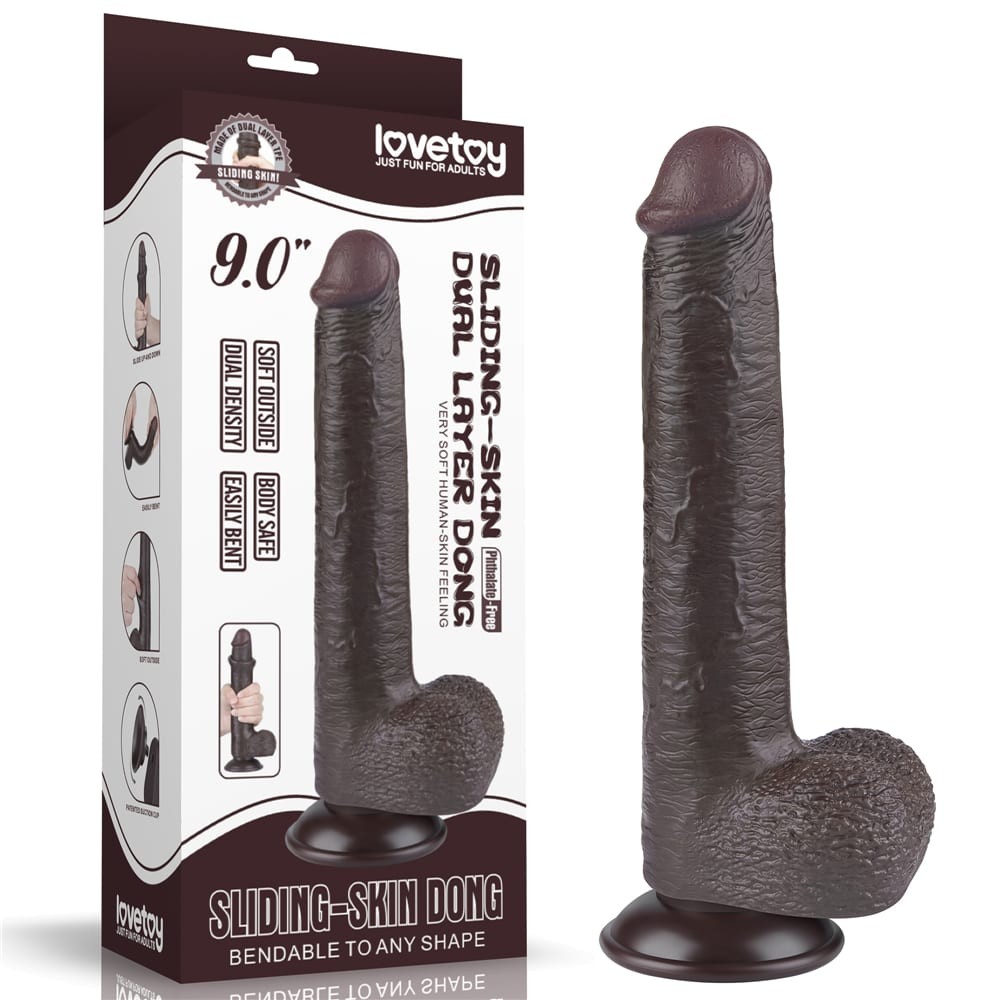 Dildo z przyssawk¹ 22 cm Lovetoy — zdjęcie 2
