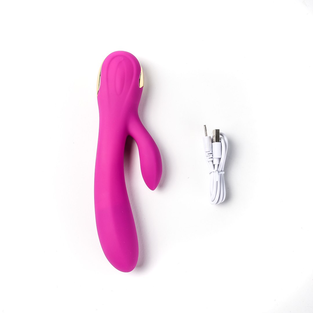 Velvet Touch - Wibrator Silikonowy Typ Króliczek £adowany Usb Ró¿owy — zdjęcie 4