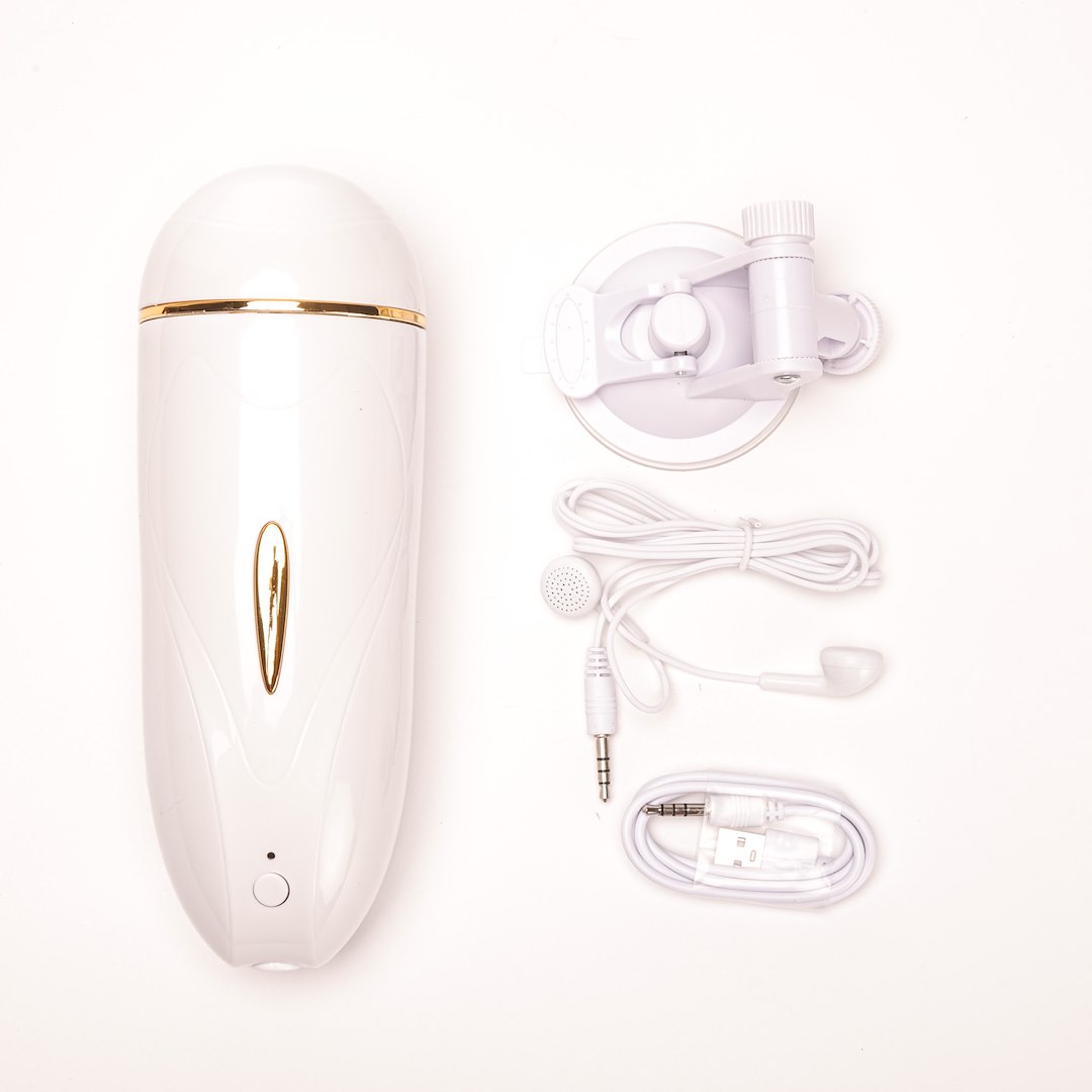 Velvet Touch - Masturbator Z Wibracj¹ Wagina  Cyberskóra £adowany Usb Bia³y — zdjęcie 4