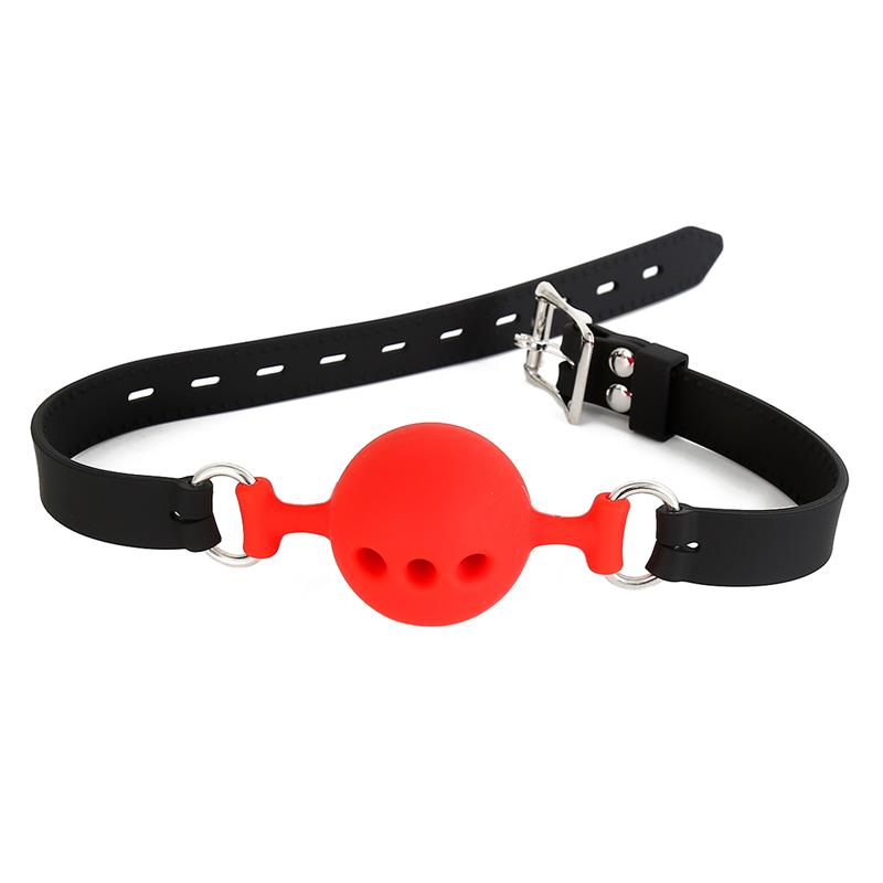 LATETOBED BDSM LINE - Silicone Breathable Gall Ball M - 4.5 cm — zdjęcie 4