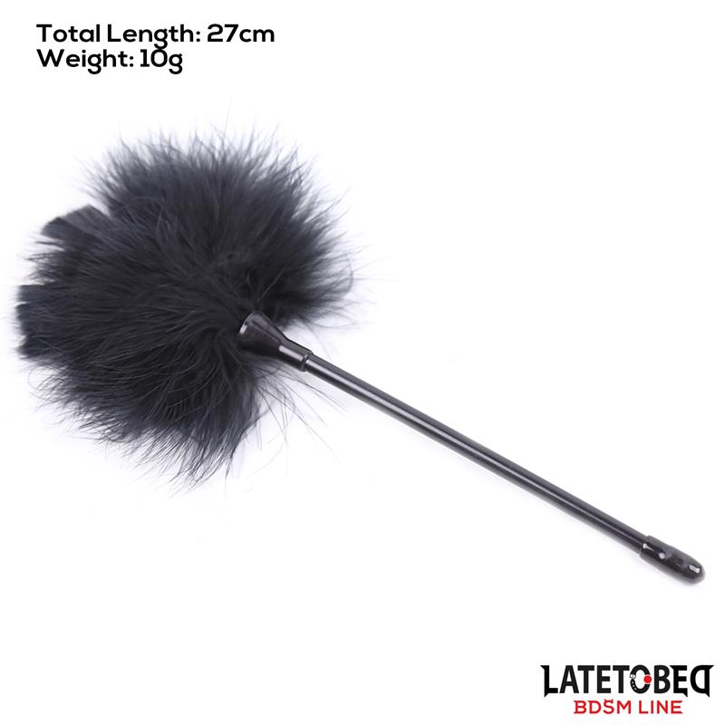 LATETOBED BDSM LINE - Feather Tickler 27 cm — zdjęcie 4