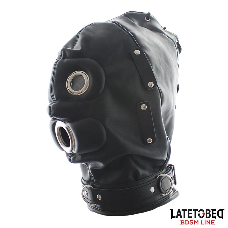 LATETOBED BDSM LINE - Total Lockdown Hood — zdjęcie 4